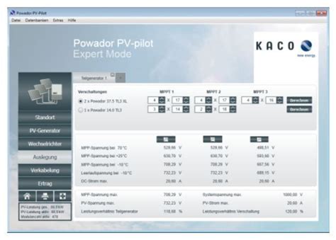 kaco auslegungsprogramm.